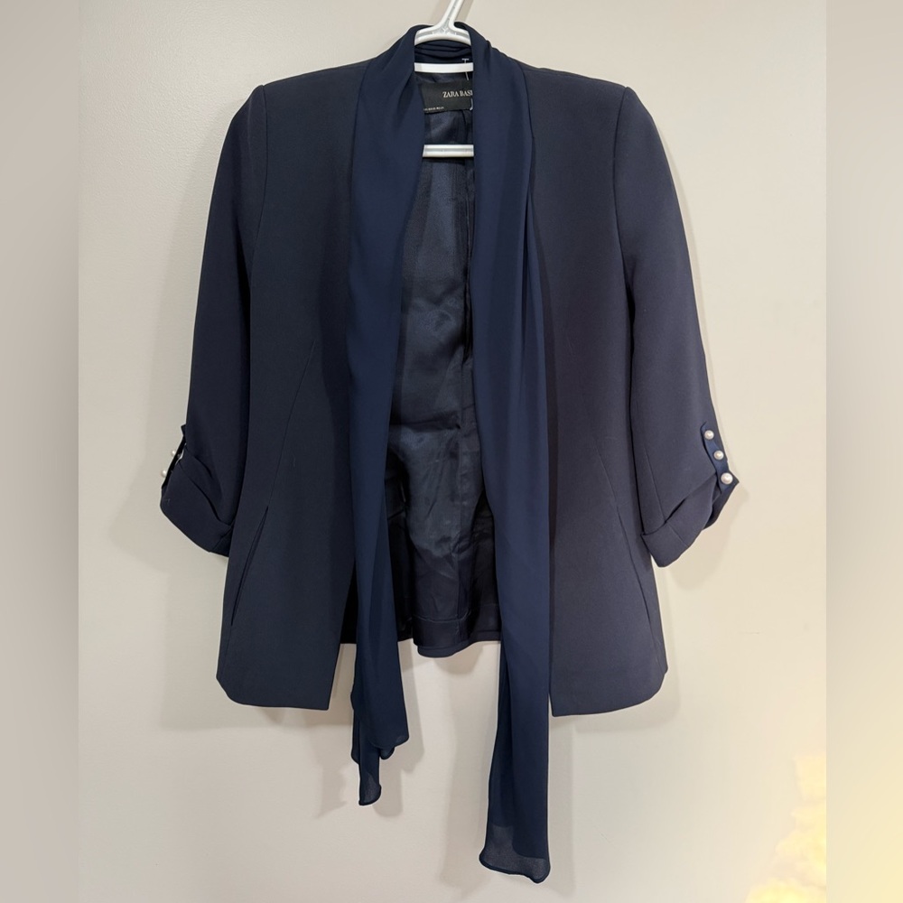 NWOT Zara Dark Blue Women's Blazer
